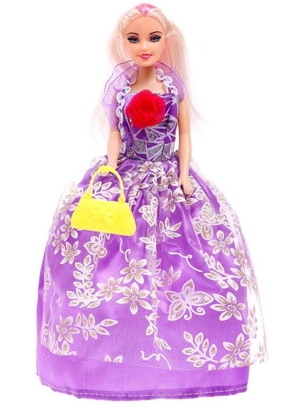 Кукла-модель «Оля» в платье, с аксессуарами, МИКС