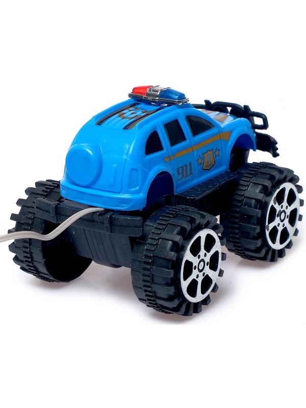 Джип «Полиция», на дистанционном управлении, работает от батареек, МИКС