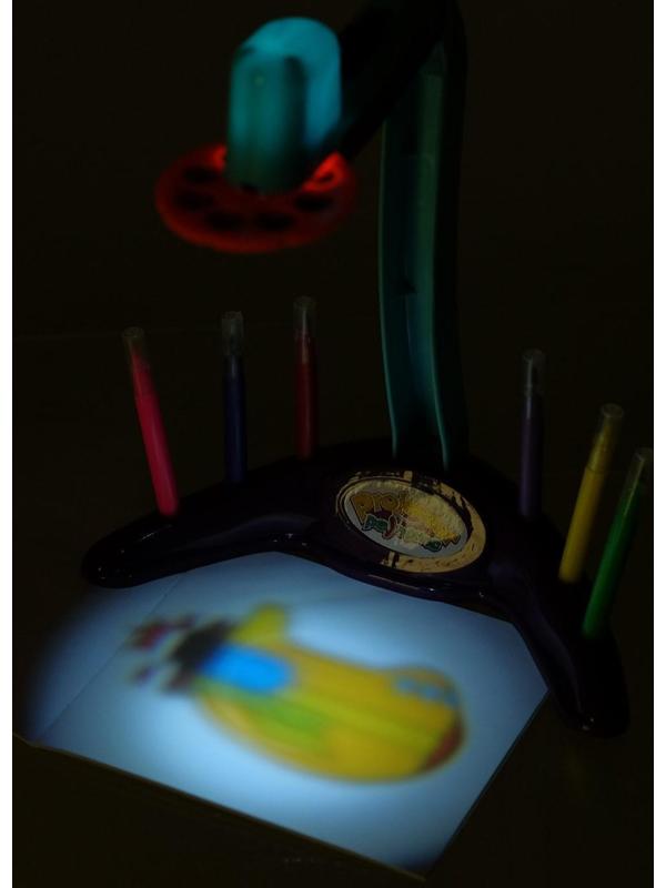 Проектор настольный «Рисуем вместе», с аксессуарами