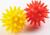 Развивающий массажный мячик с шипами, «Веселый Ёжик», твёрдый, d= 5 см, цвет МИКС