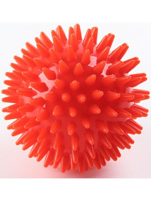 Развивающий массажный мячик «Монстрик», твёрдый, d=8 см, цвет МИКС