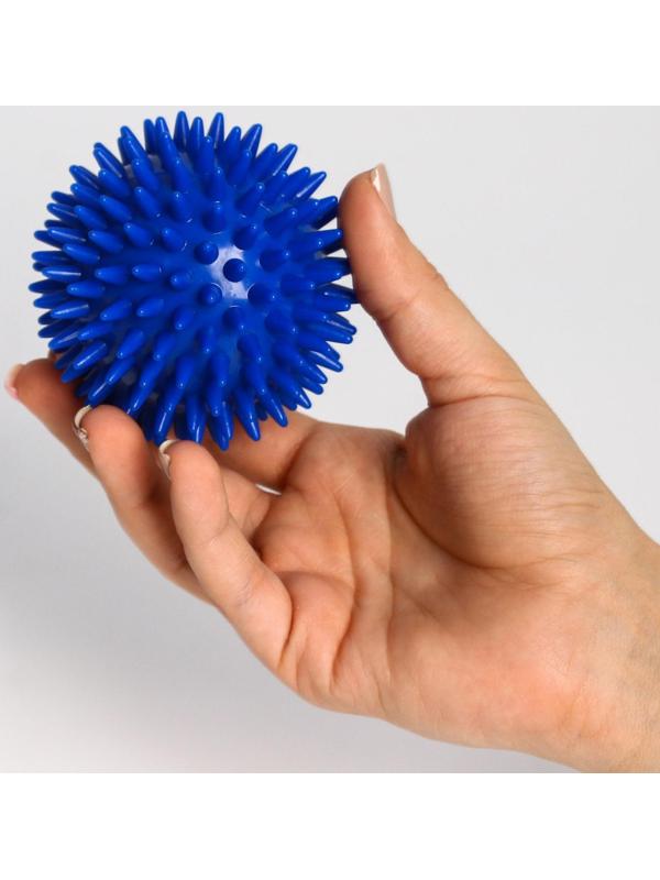 Развивающий массажный мячик «Монстрик», твёрдый, d=8 см, цвет МИКС