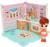 Пластиковый домик для кукол «В гостях у Молли» кухня, с куклой и аксессуарами