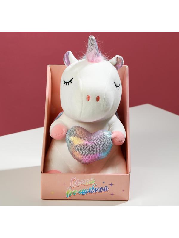 Мягкая игрушка «Самой волшебной», единорожка МИКС, 27 см
