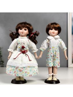 Кукла коллекционная парочка набор 2 шт 