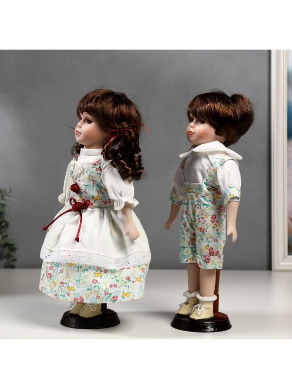 Кукла коллекционная парочка набор 2 шт 