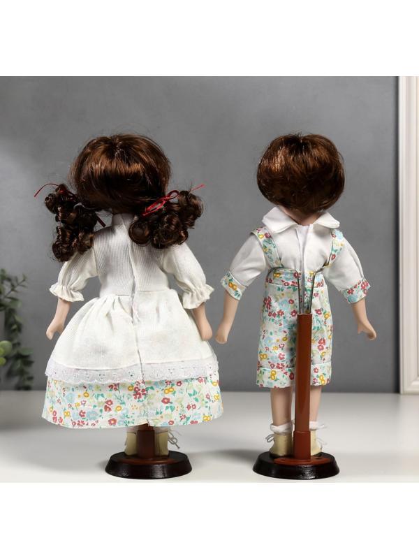 Кукла коллекционная парочка набор 2 шт 