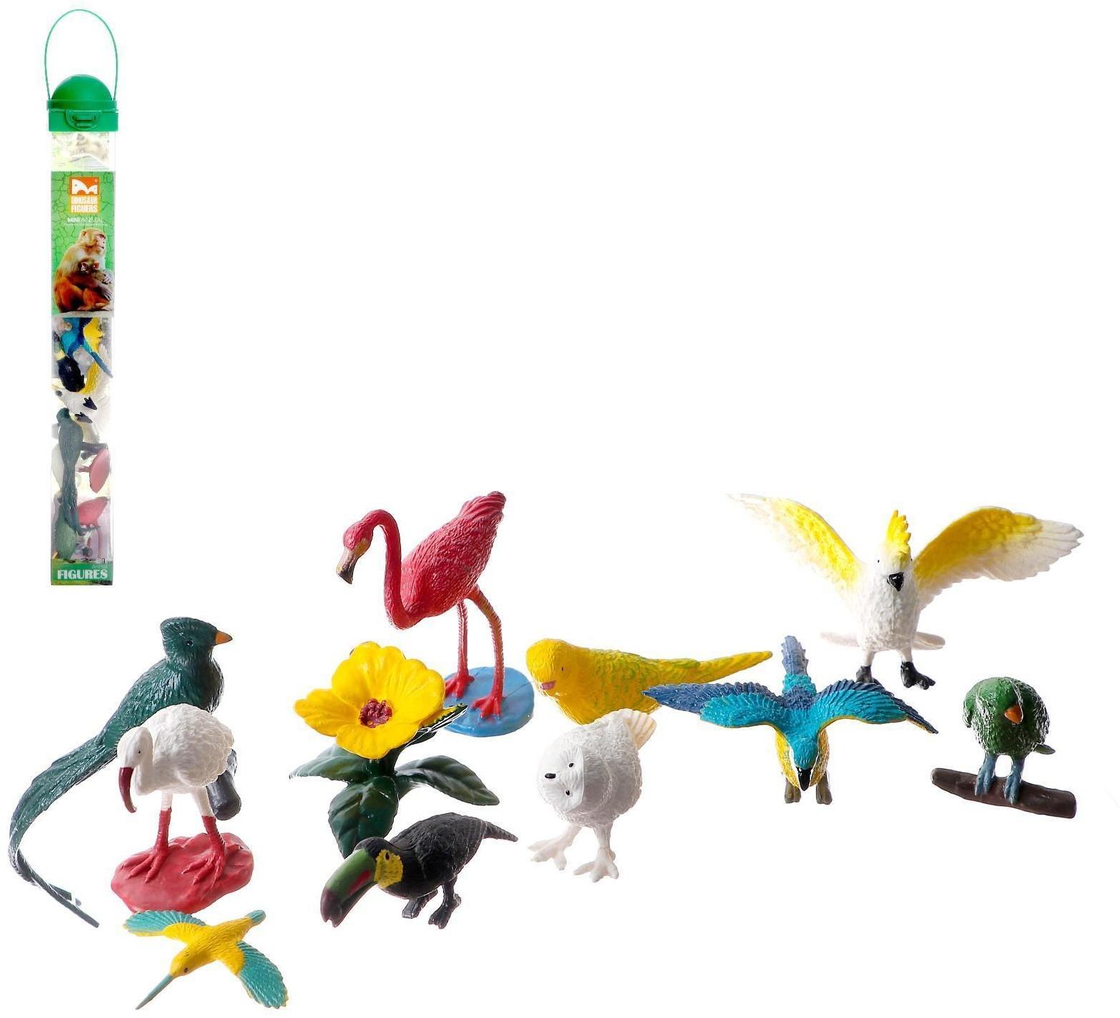 Набор животных «Птицы», 11 фигурок