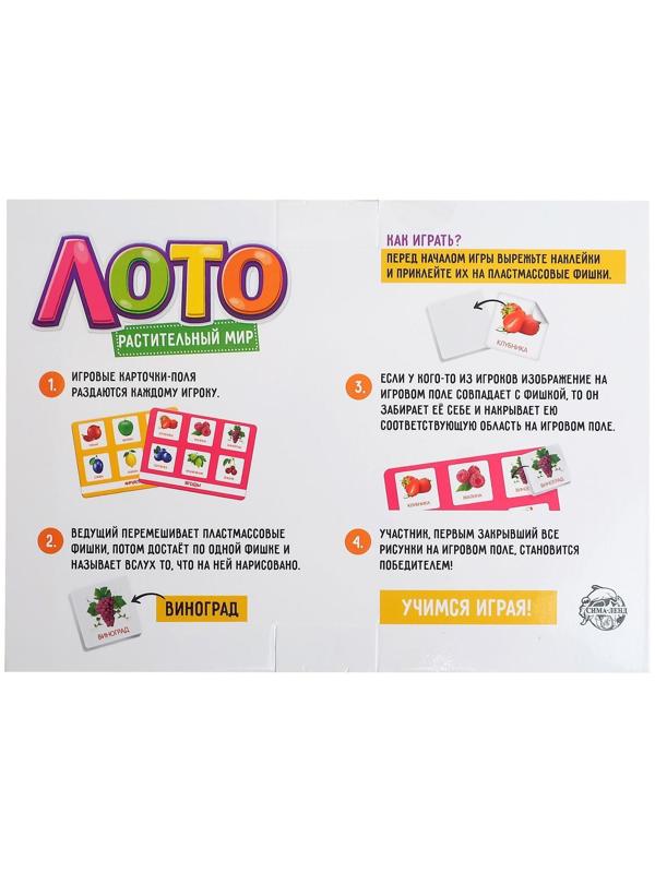 Лото «Растительный мир» по методике Г. Домана