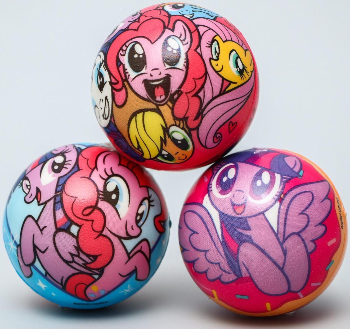 Мягкий мяч «Друзья» My Little Pony 6,3см, микс, 1 шт.