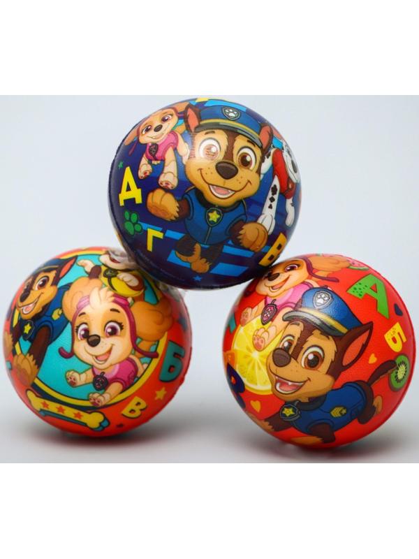Мягкий мяч Paw Patrol «Алфавит», 6,3см, МИКС