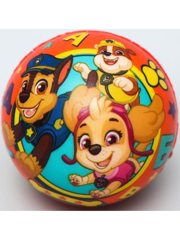 Мягкий мяч Paw Patrol «Алфавит», 6,3см, МИКС