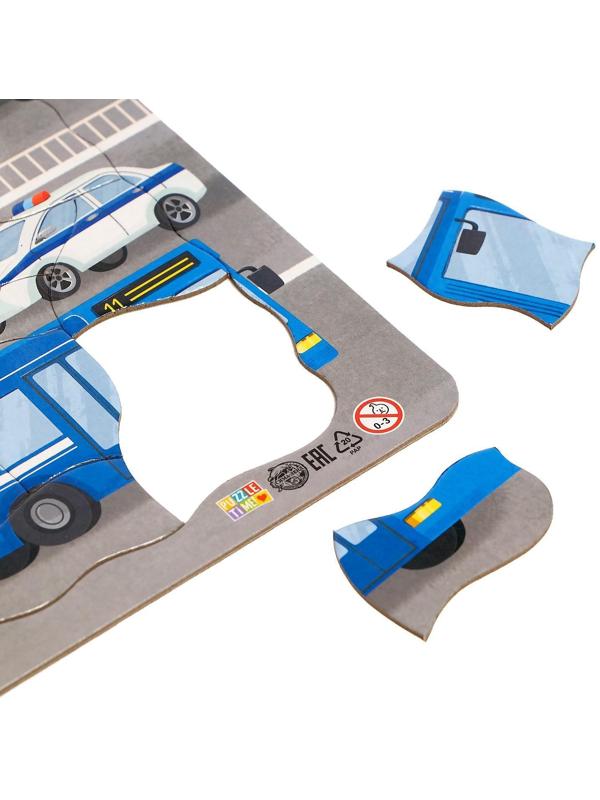 Пазл в рамке «Транспорт», 42 детали