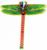 Воздушный змей «Стрекоза», с леской, цвета МИКС