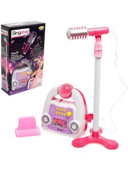 Микрофон на стойке «Суперстар», МИКС