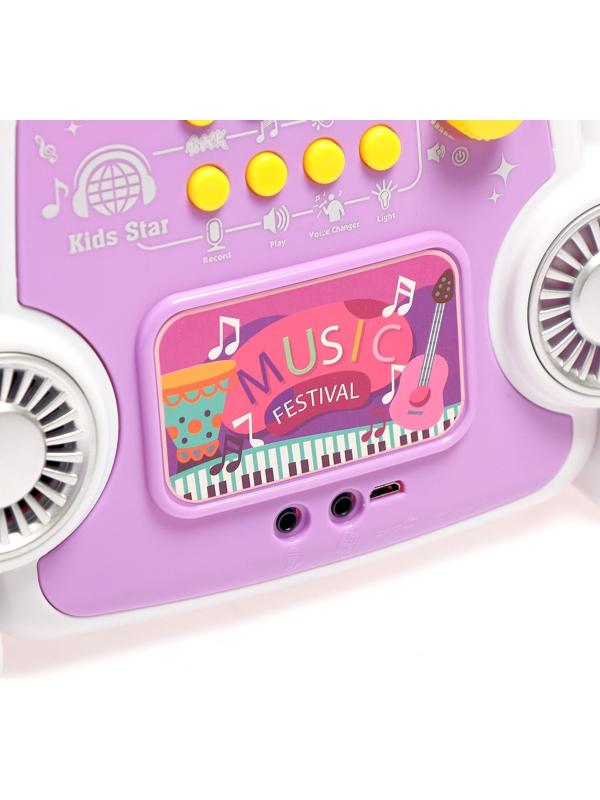 Микрофон на стойке «Суперстар», МИКС