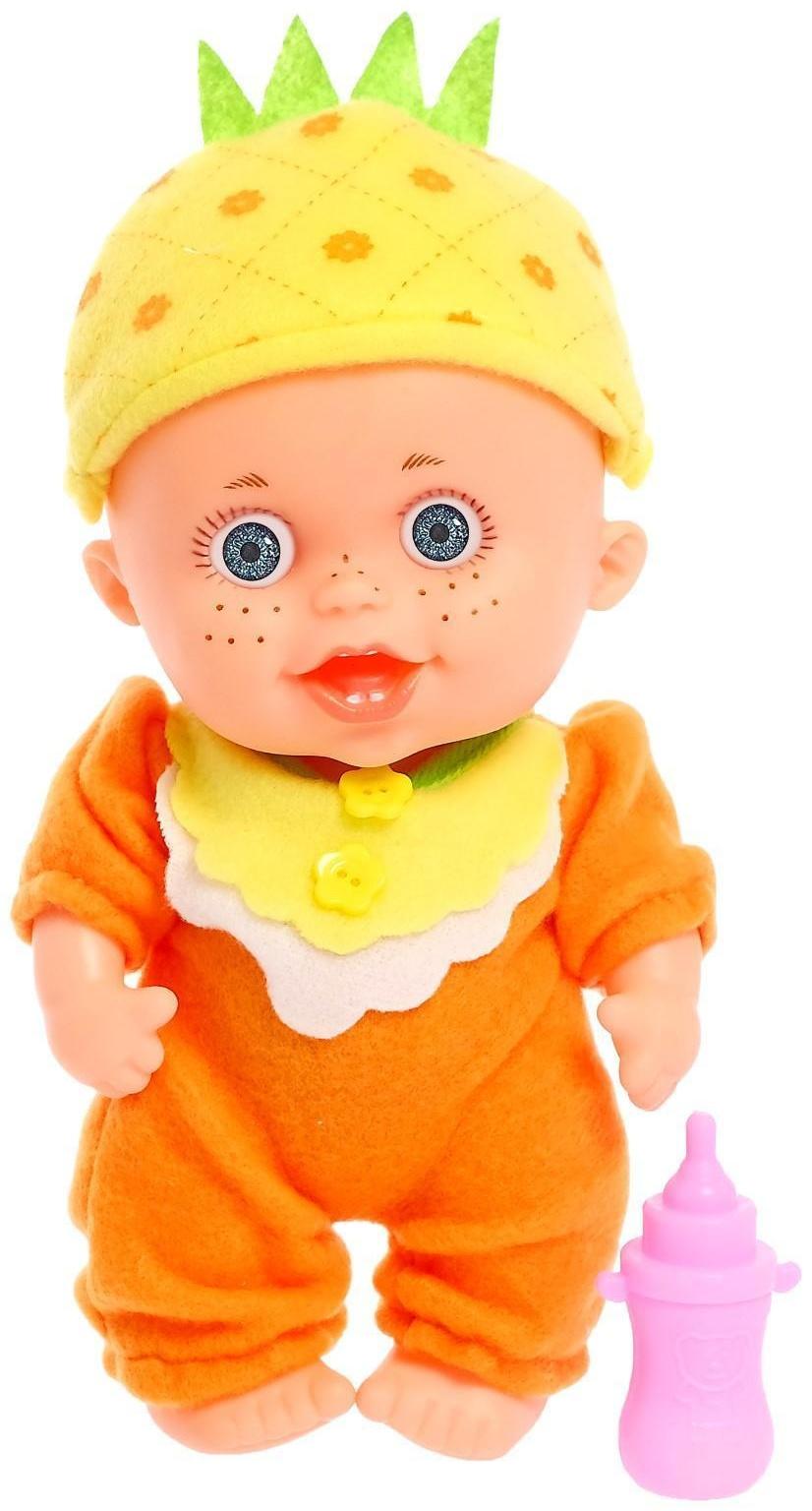 Музыкальный пупс «Любимый малыш» в костюмчике, с аксессуарами, звук