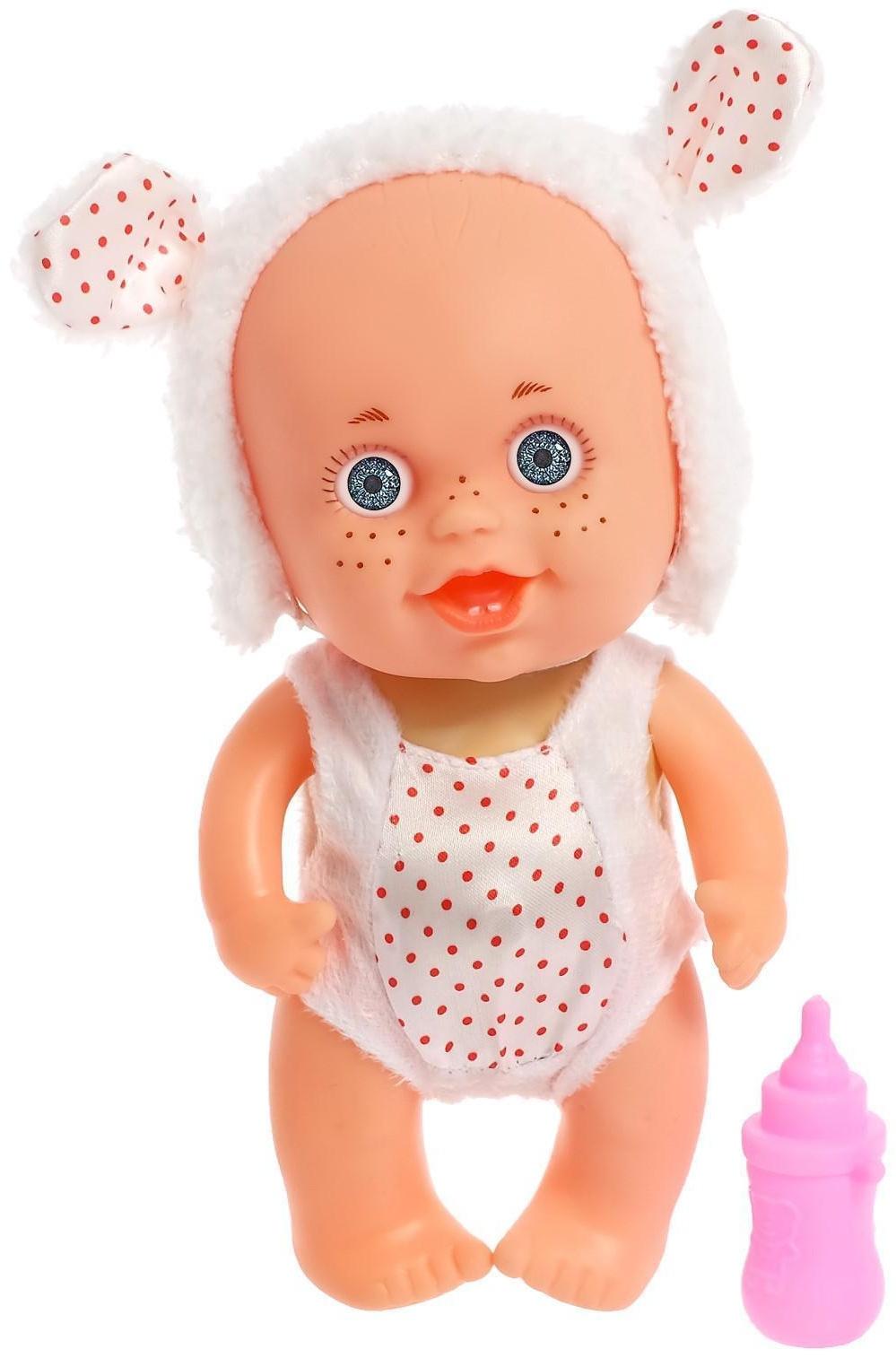 Музыкальный пупс «Любимый малыш» в костюмчике, с аксессуарами, звук