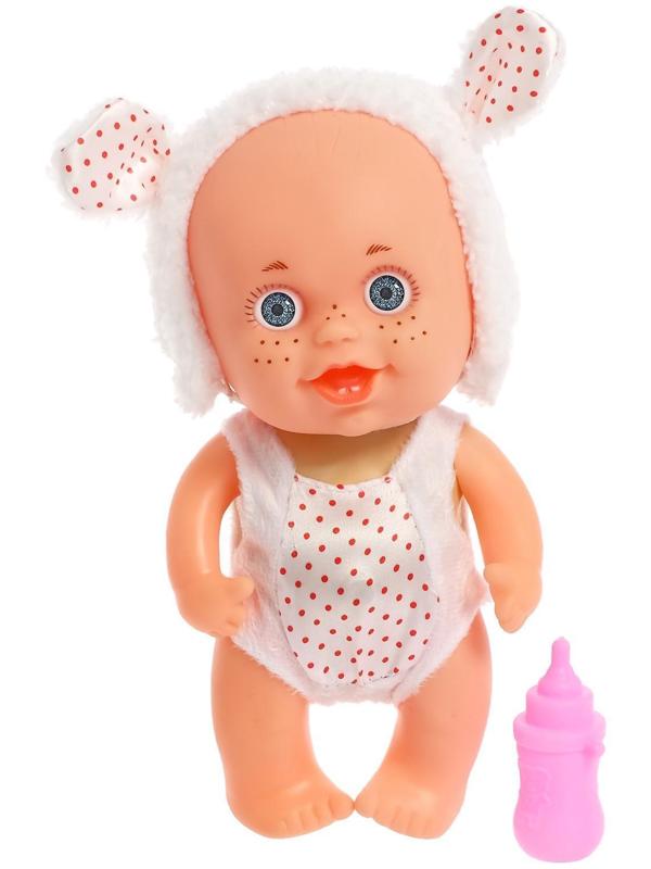 Музыкальный пупс «Любимый малыш» в костюмчике, с аксессуарами, звук