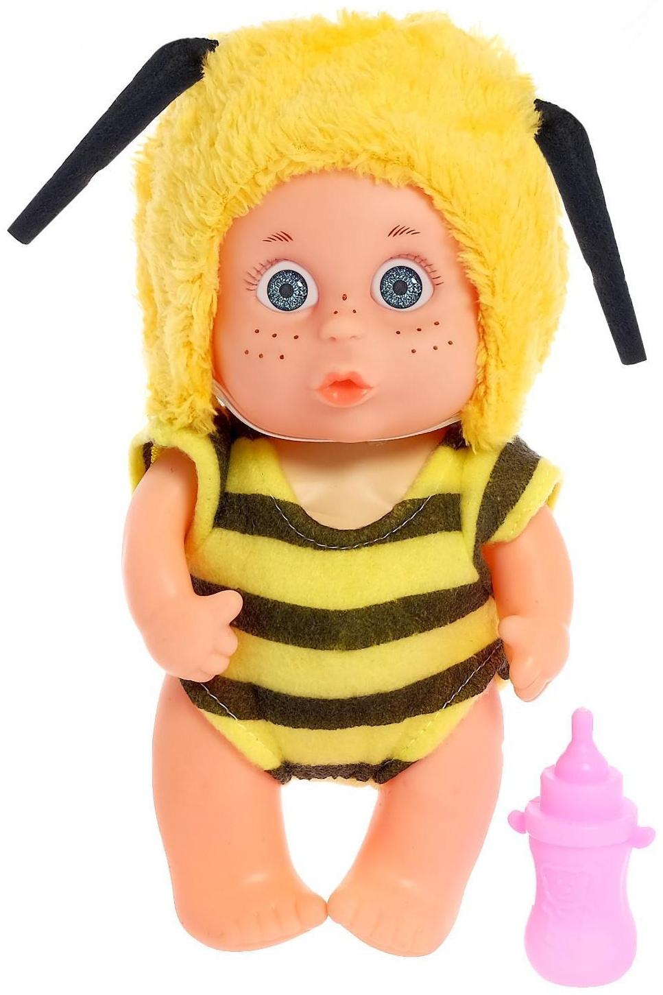 Музыкальный пупс «Любимый малыш» в костюмчике, с аксессуарами, звук