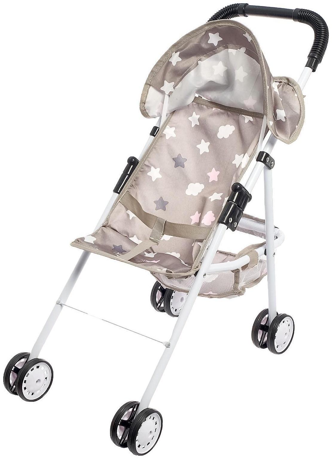 Коляска летняя для кукол, металлический каркас