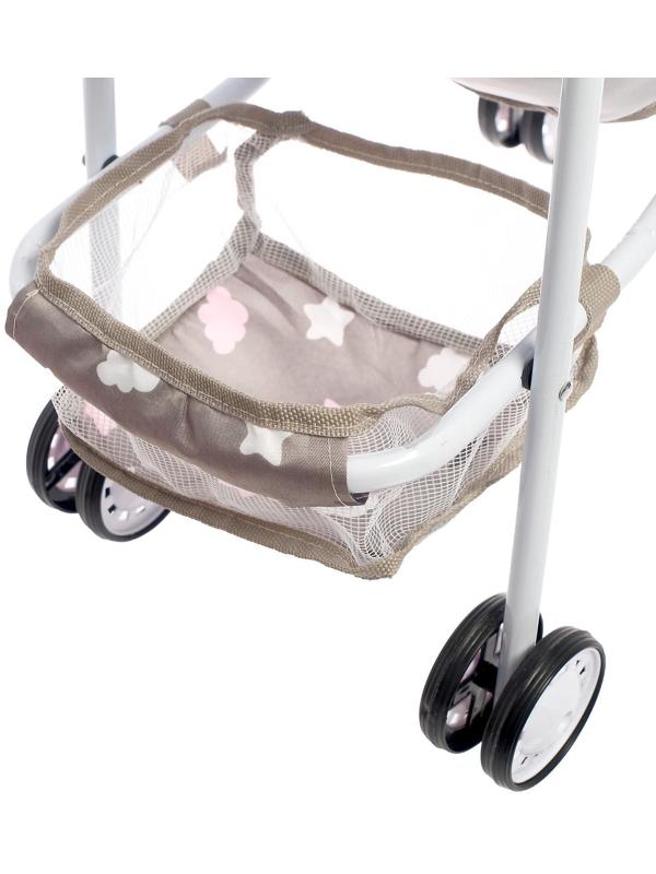 Коляска летняя для кукол, металлический каркас