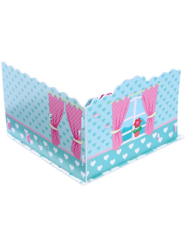 Конструктор 3D из пенокартона «Комната принцессы», 54 детали