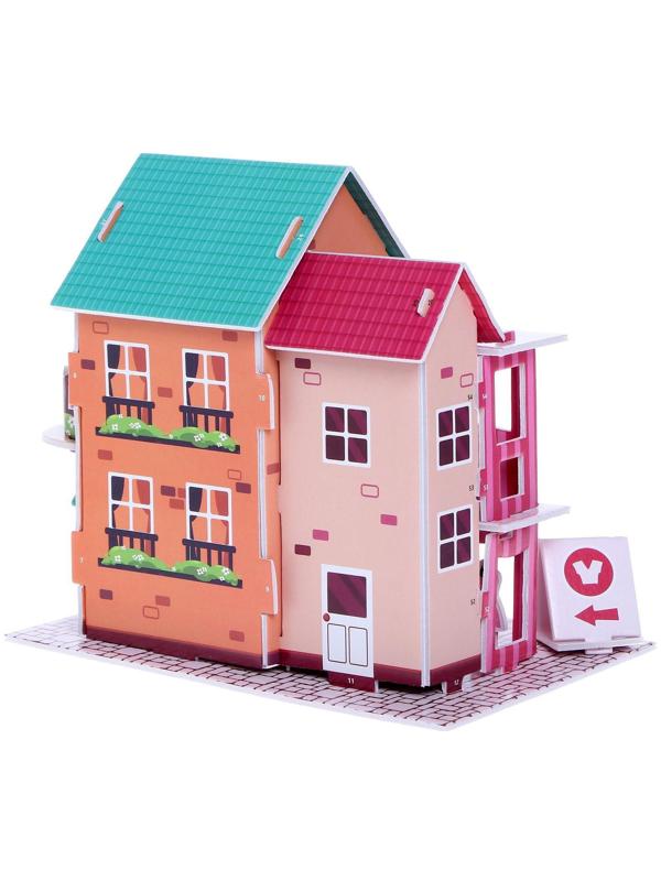 Конструктор 3D из пенокартона «Торговый центр», 22 детали