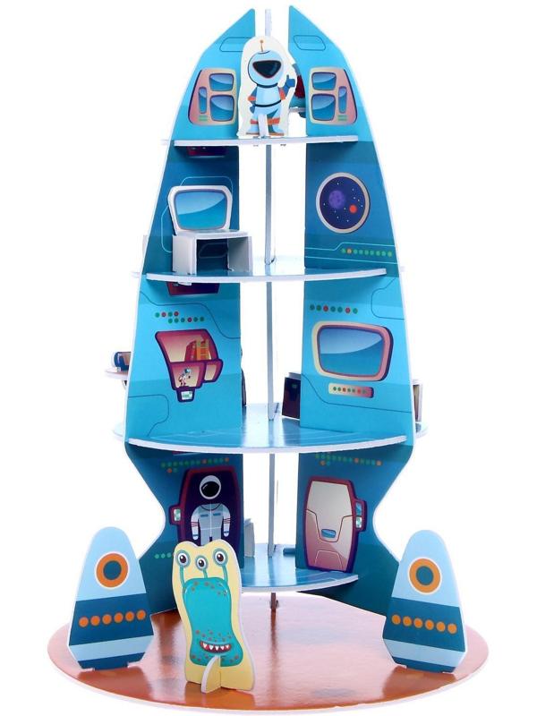 Конструктор 3D из пенокартона «Звездный флот», 30 деталей