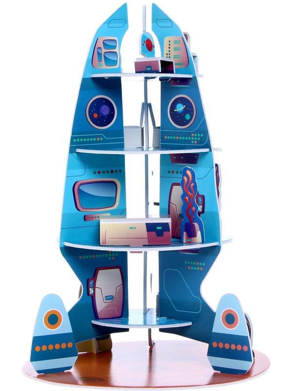 Конструктор 3D из пенокартона «Звездный флот», 30 деталей