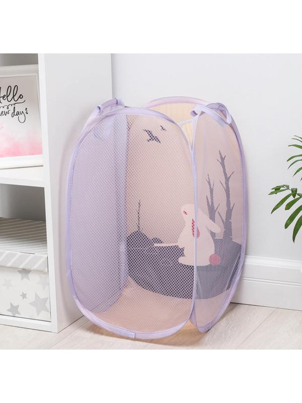 Корзина-сетка «Зайка», складная, 32×32×52 см