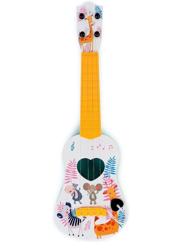 Музыкальная игрушка-гитара «Зоопарк», цвета МИКС