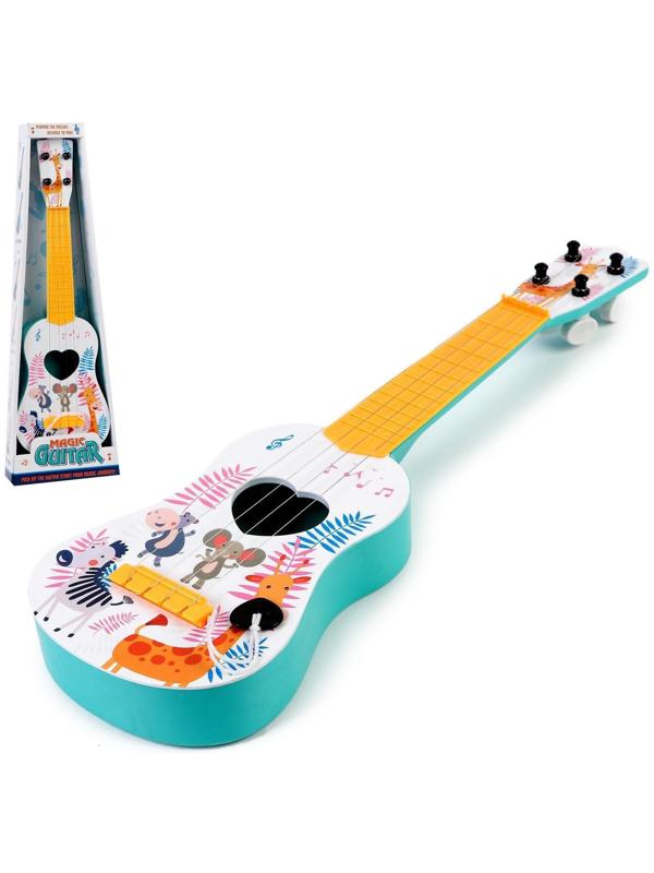 Музыкальная игрушка-гитара «Зоопарк», цвета МИКС