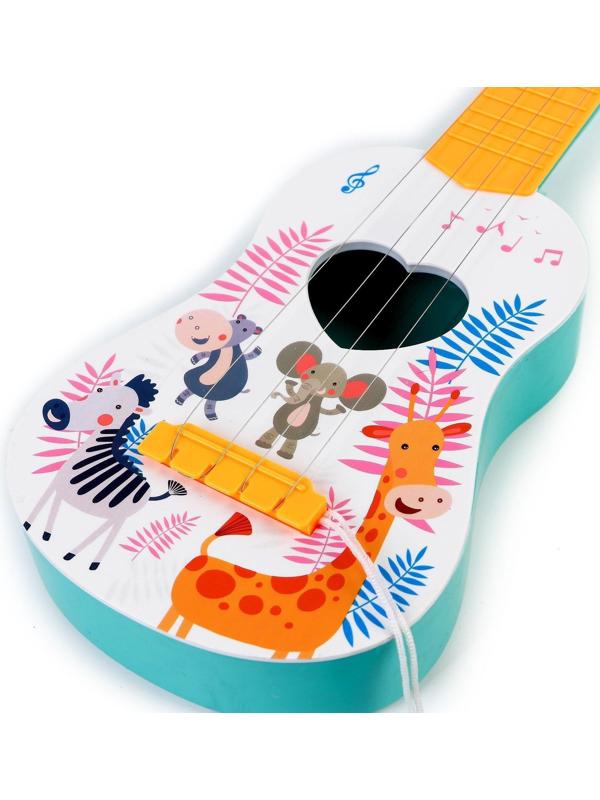Музыкальная игрушка-гитара «Зоопарк», цвета МИКС