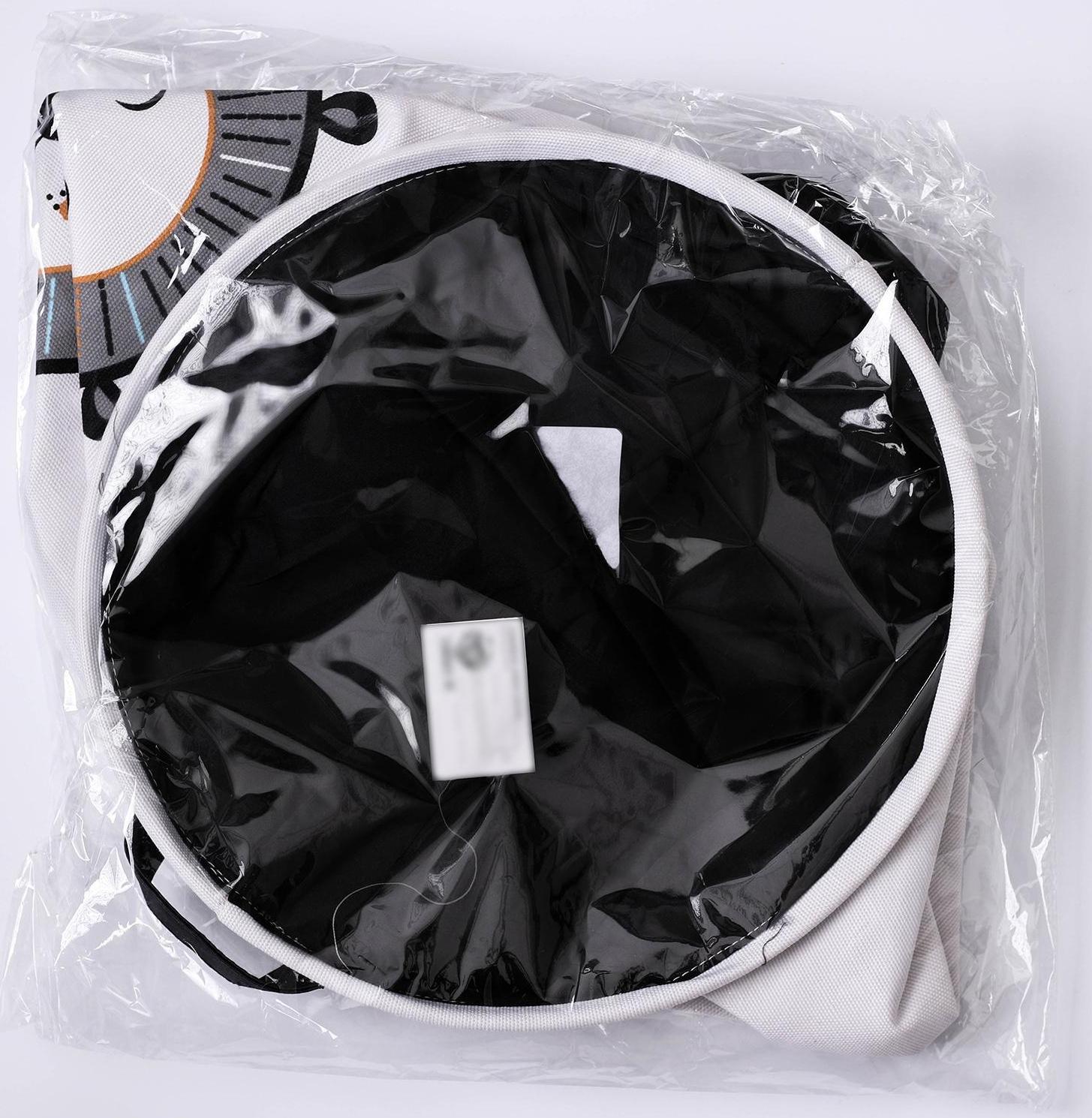 Корзина бельевая текстильная «Лёва», 35×40 см