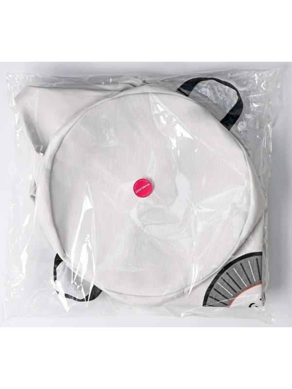 Корзина бельевая текстильная «Лёва», 35×40 см