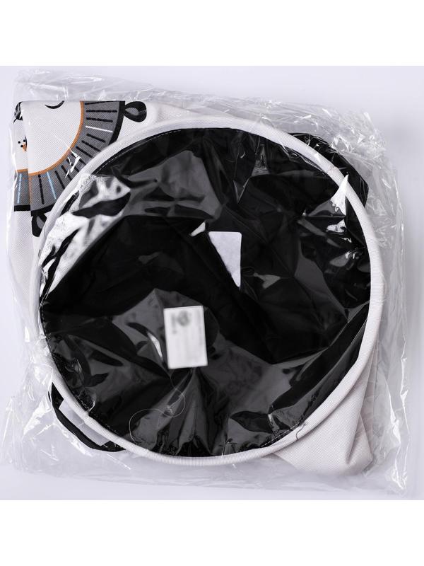 Корзина бельевая текстильная «Лёва», 35×40 см