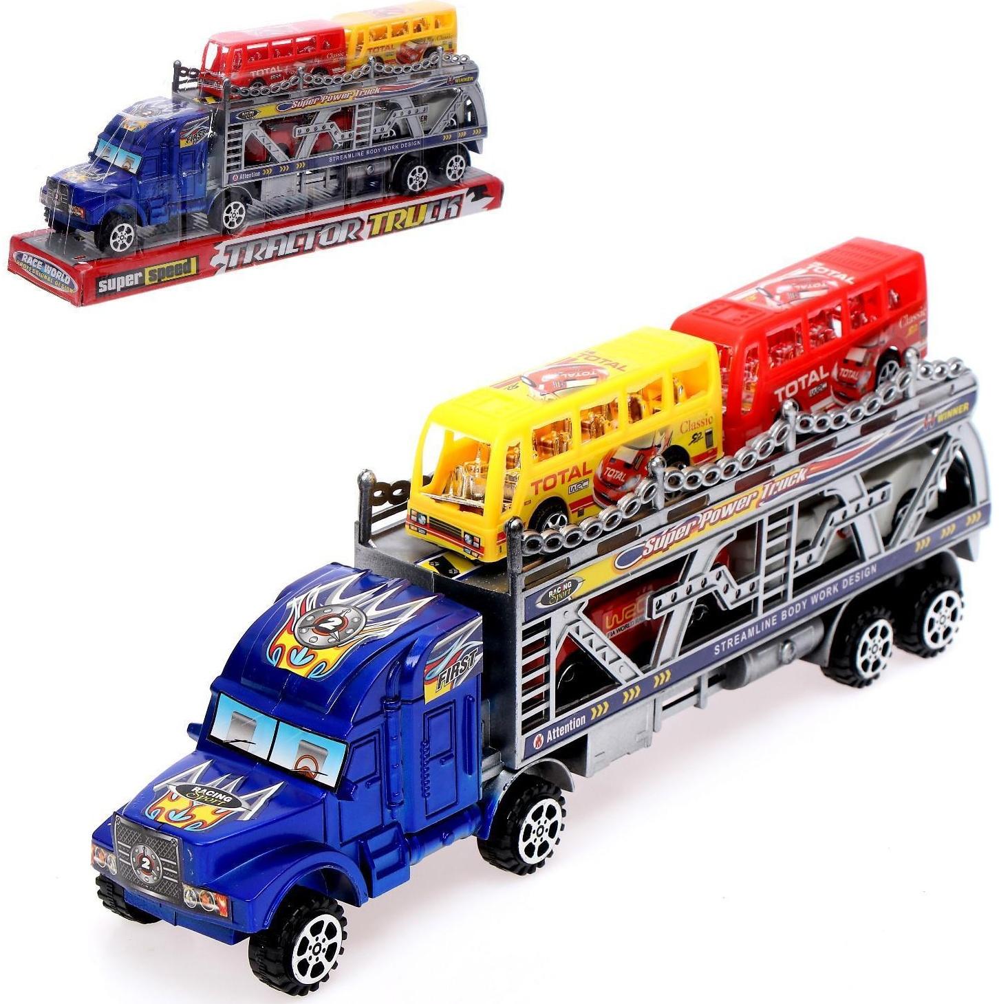 Грузовик инерционный «Автовоз», МИКС