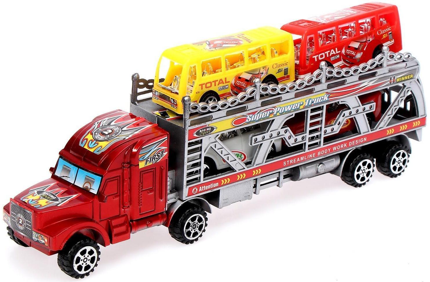 Грузовик инерционный «Автовоз», МИКС