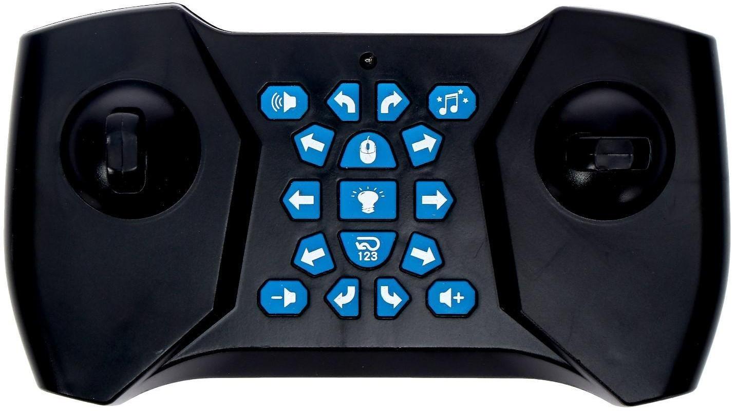 Машина радиоуправляемая MECH, управление жестами, стреляет, 4WD, работает от аккумулятора, цвет чёрный