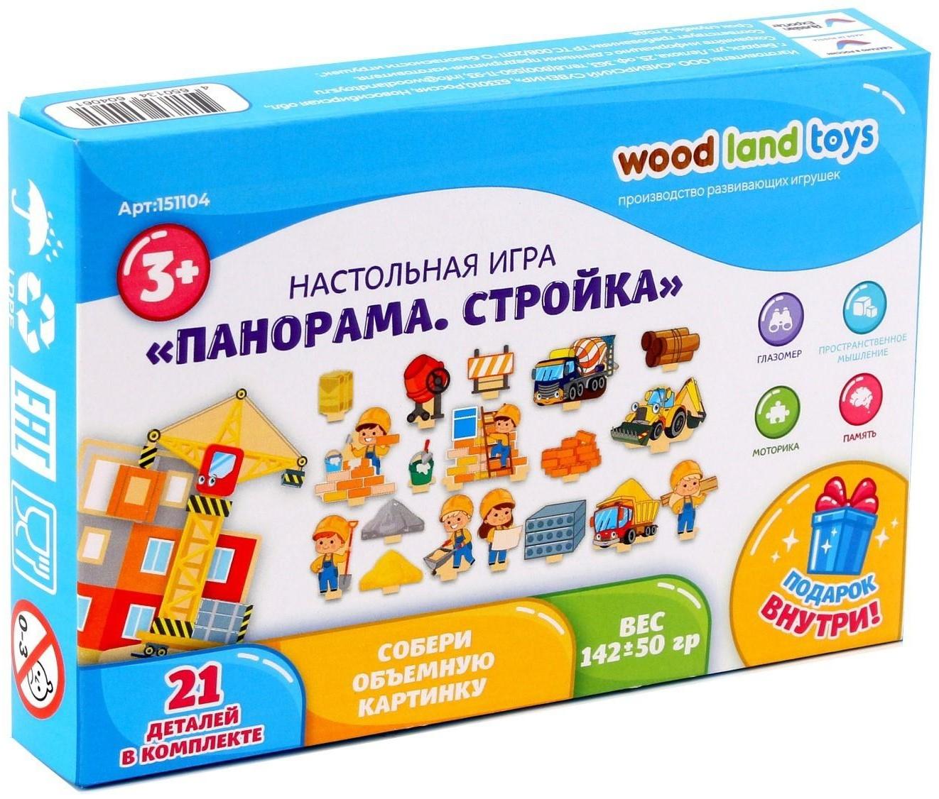 Настольная игра «Панорама. Стройка»