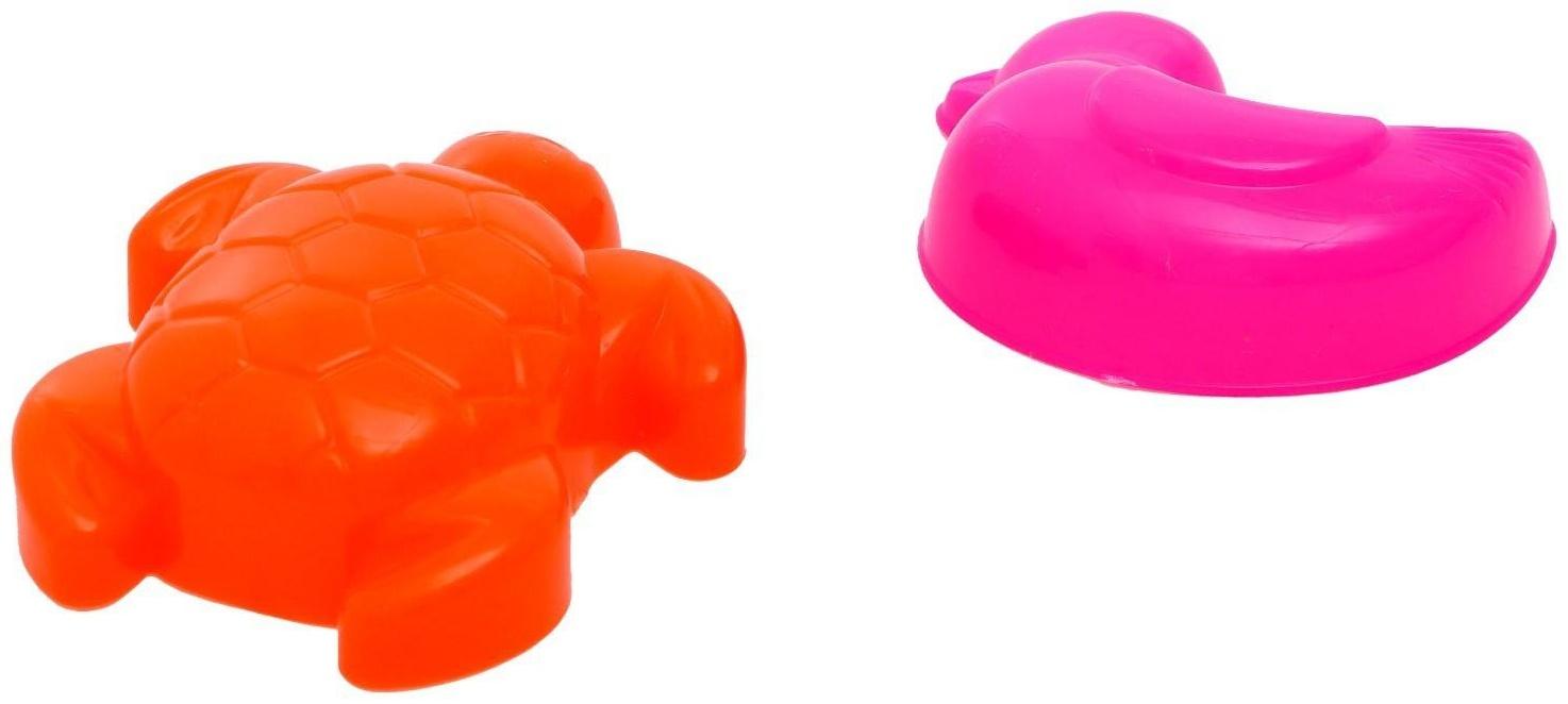 Песочный набор «Мини-тачка», 6 предметов, цвета МИКС