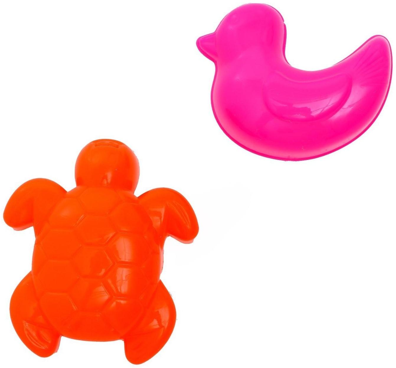 Песочный набор «Мини-тачка», 6 предметов, цвета МИКС