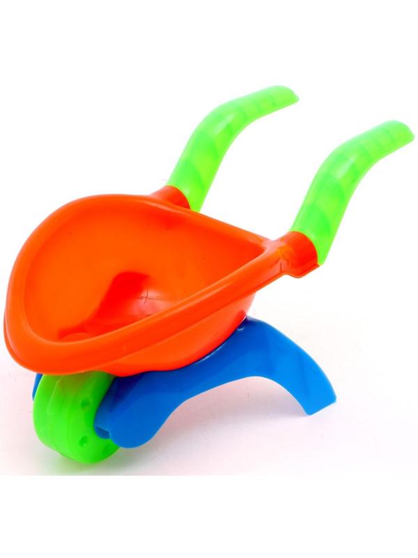 Песочный набор «Мини-тачка», 6 предметов, цвета МИКС