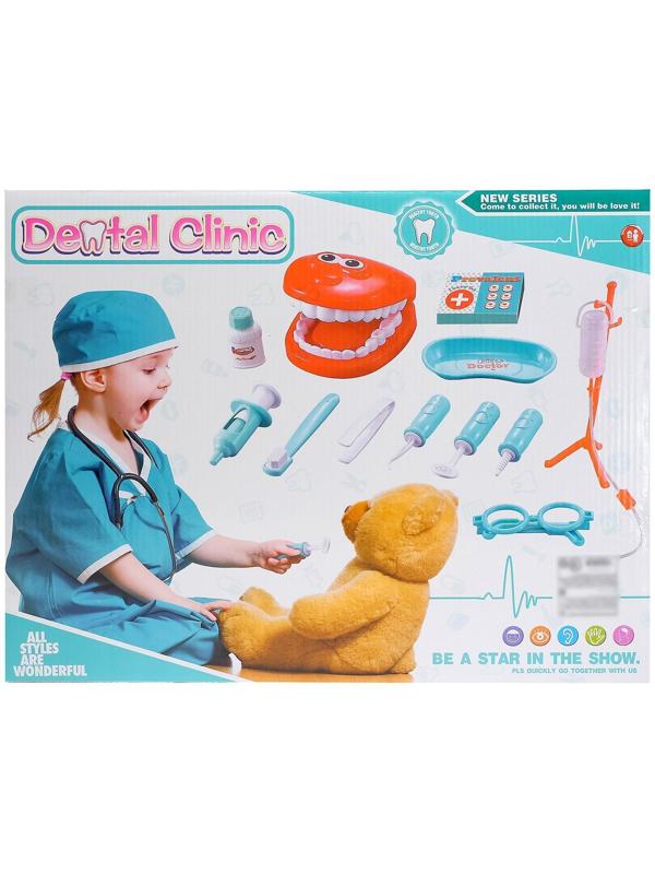 Набор доктора «Маленький стоматолог» с фартуком, в коробке