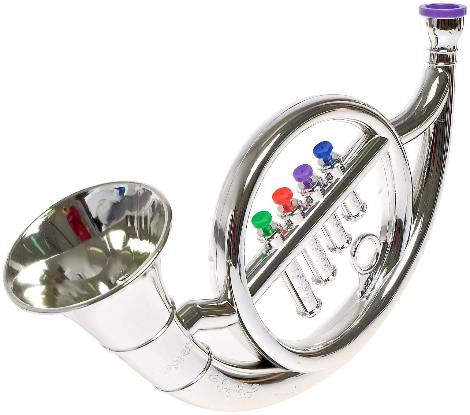 Игрушка музыкальная Jazz music: Horn, цвета МИКС