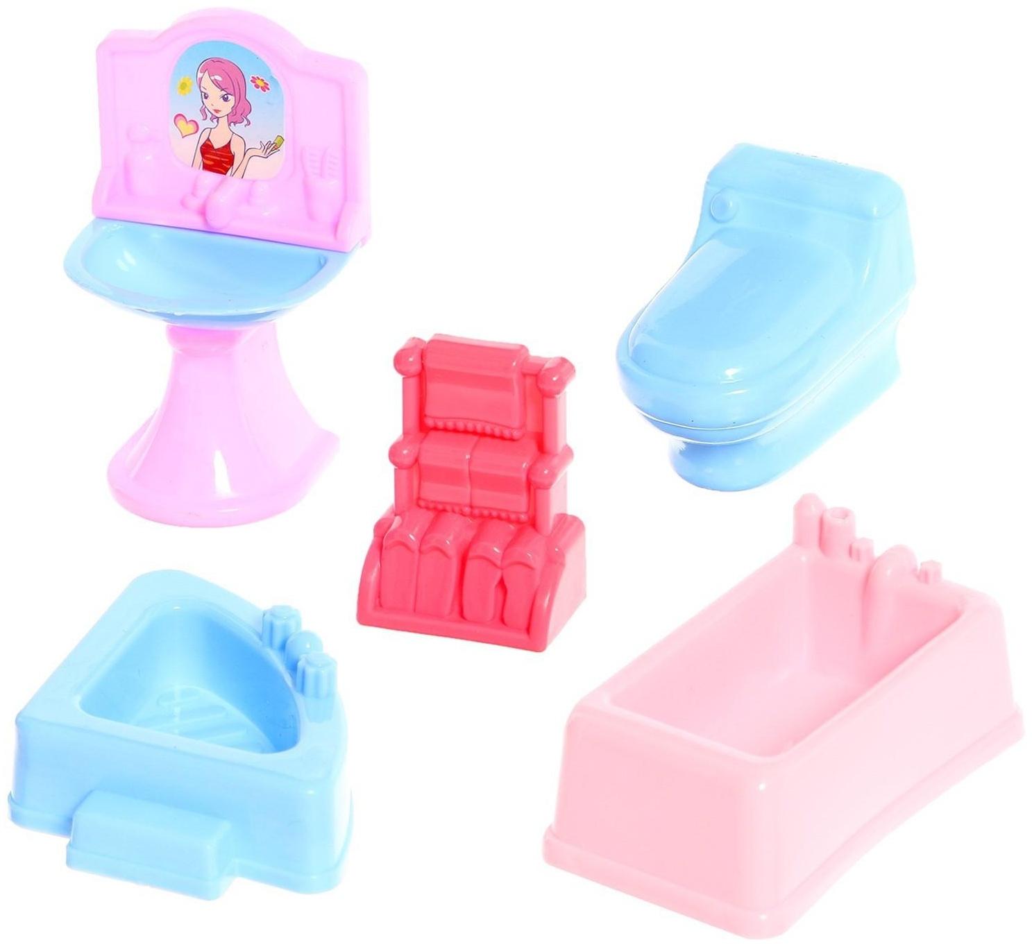 Дом для кукол, с аксессуарами 6810A