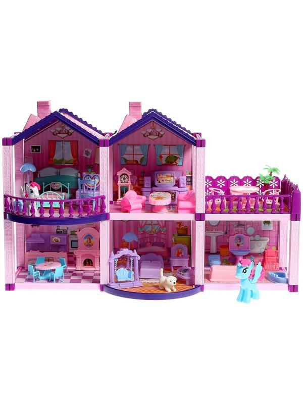 Дом для кукол, с аксессуарами 6810A