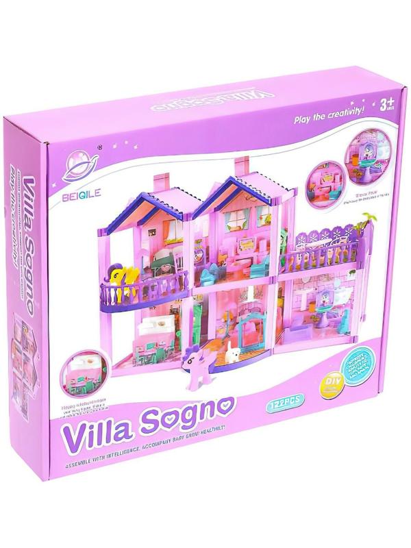 Дом для кукол, с аксессуарами 6810A