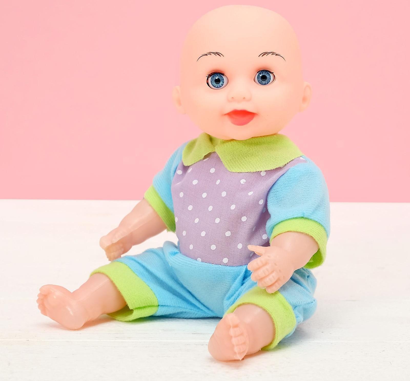 Пупс «Саша» в костюмчике, МИКС